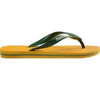 Havaianas Flip flops / Sandals (Shoes) BRASIL LOGO in Yellow 8