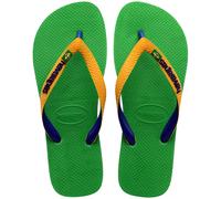 Havaianas Brasil Mix Unisex Green Flip-Flops - Size UK 6.5