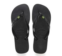 Havaianas Brasil Unisex Adults FlipFlop Black 12/13 UK