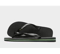 Havaianas Brasil Logo Flip Flops Black EU 45-46