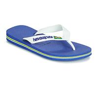 Havaianas / Children's Flip flops / Sandals BRASIL LOGO in Blue 8 / 9 toddler