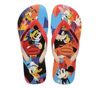 Havaianas Disney Stylish Unisex Adults FlipFlop Beige Straw/Red Ruby 10/11 UK