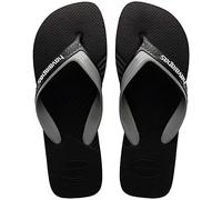 Havaianas Dual Men FlipFlop Black/Steel Grey 5.5/6 UK