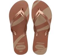 Havaianas Elegance Print, Rose Gold, 6.5/7