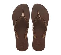 Havaianas Flash Sweet Women FlipFlop Dark Brown 6.5/7 UK