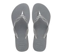 Havaianas Flash Sweet Women FlipFlop Steel Grey 8.5/9 UK