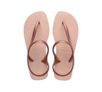Havaianas - Flash Urban, Comfortable, Elegant, and Versatile Sandals, Closed Ankle, Metallic Crossed Straps, Women