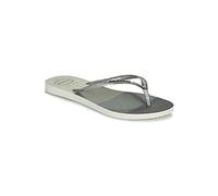 Havaianas Flip Flop Women Slim Glitter Palette White