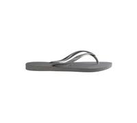 Havaianas Childrens Unisex Slim Kids Sandals - Grey - Size UK 13 Kids