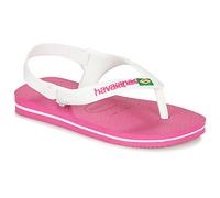 Havaianas Flip flops / Sandals BABY BRASIL LOGO II in Pink 8 / 9 toddler