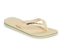 Havaianas Flip flops / Sandals (Shoes) BRASIL LOGO in Beige 3 / 4