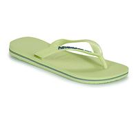 Havaianas Flip flops / Sandals (Shoes) BRASIL LOGO in Green 6 / 7