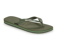 Havaianas Flip flops / Sandals (Shoes) BRASIL LOGO in Kaki 3 / 4