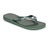 Havaianas Brazil Logo Flip Flops - Green - Mens 6-7