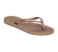 Havaianas Women's Slim Metallic Logo Flip Flops, Rose Gold Rose Gold, 7 UK