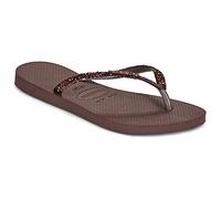 Havaianas Flip flops / Sandals (Shoes) SLIM GLITTER II in Brown 5