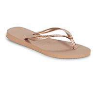 Havaianas Slim Womens Flip Flops - Rose Gold UK 8