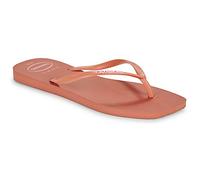 Havaianas Flip flops / Sandals (Shoes) SLIM SQUARE LOGO POP UP in Pink 3 / 4