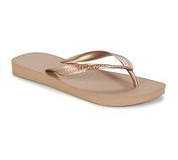 Havaianas Flip flops / Sandals (Shoes) TOP METALLIC in Gold 3 / 4