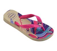 Havaianas Girl's Kids Fantasy Beige/Magenta Neon Flip-Flop, 13 UK Child