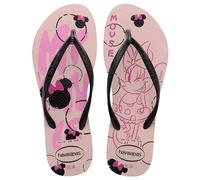 Havaianas Girls Slim Disney (Mini Me), Peony Rose, UK child 8