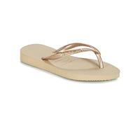 Havaianas Girls Slim (Mini Me), Sand Grey/Light Golden, UK child 10/11