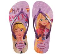 Havaianas Girls Slim Princess Unisex Purple Flip-Flops