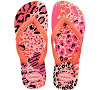 Havaianas Girls Top Animals (Mini Me) FlipFlops Ballet Rose/Pink 1/1.5 UK