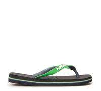 Havaianas Hav. Brasil Mix Leaf Green Marine B Flip Flops Black/Green 1-2 UK