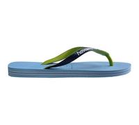 Havaianas Hav. Brasil Mix Leaf Green Marine B Flip Flops Lavender Blue 1-2 UK