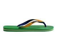 Havaianas Hav. Brasil Mix Leaf Green Marine B Flip Flops Leaf Green/Blue 5 UK