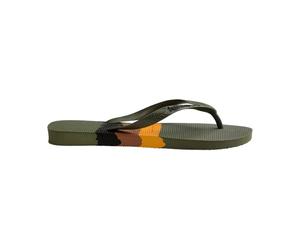 Havaianas HAV. Brasil Tech Green 35 36 Flip Flops Womens Green 6-7 UK