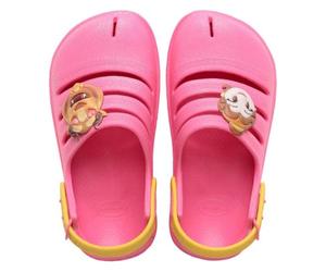 Havaianas Hav. Kids Clog Princesas Ciber Pink Flip Flops Pink 12 UK Child