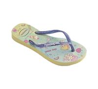 Havaianas Hav. Kids Slim Pony Lemon Flip Flops Womens Lemon Yellow 13 UK Child