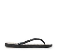 Havaianas HAV. Slim Animals Mix Black Gold 35 Flip Flops Black/Grey 3-4 UK