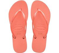 Havaianas HAV. Slim Bronze 33 34 Flip Flops Womens Peach Rose 1-2 UK