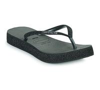 Havaianas HAV. Slim Flatform Sparkle Black 35 Flip Flops Black 5 UK