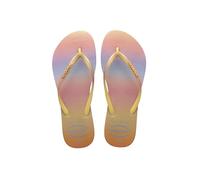 Havaianas HAV. Slim Gradient Sunset Ballet Ro Flip Flops Yellow Pixel 8 UK