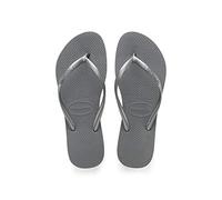 Havaianas HAV. Slim Steel Grey 23 24 Flip Flops Unisex Kids