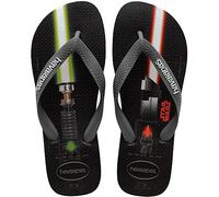 Havaianas Hav. Star Wars Black Pop Yellow 33 Flip Flops Ice Grey 1-2 UK Child