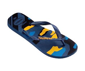 Havaianas HAV. Top Camu Indigo Blue 39 40 Flip Flops Womens Indigo Blue 6-7 UK