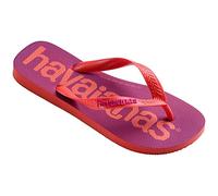 Havaianas Hav. Top Logomania 2 Navy Blue 39 4 Flip Flops Salmon 5 UK