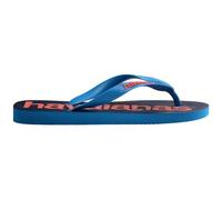 Havaianas Hav. Top Logomania 2 Navy Blue 39 4 Flip Flops Turquoise 6-7 UK
