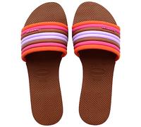 Havaianas HAV. You Malta Cool Black 35 36 Flip Flops Womens Rust 8 UK