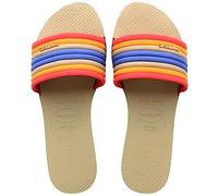 Havaianas HAV. You Malta Cool Black 35 36 Flip Flops Womens Sand Grey 5 UK