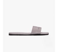 Havaianas HAV YOU MALTA METALLIC City Womens Sliders Ice Grey - UK 3-4