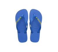 Havaianas Kids Brasil Womens Flip Flops Star Blue 10-11 UK Child