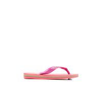 Havaianas Kids Brazil logo-patch flip flops - Pink 29-31-33