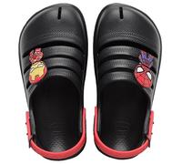Havaianas Kids Clog Marvel New Graphite 7 UK Child