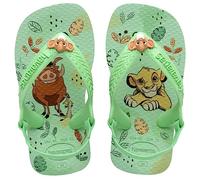 Havaianas Kids Disney Classics Flip Flops Green 5.5-6 UK Child
